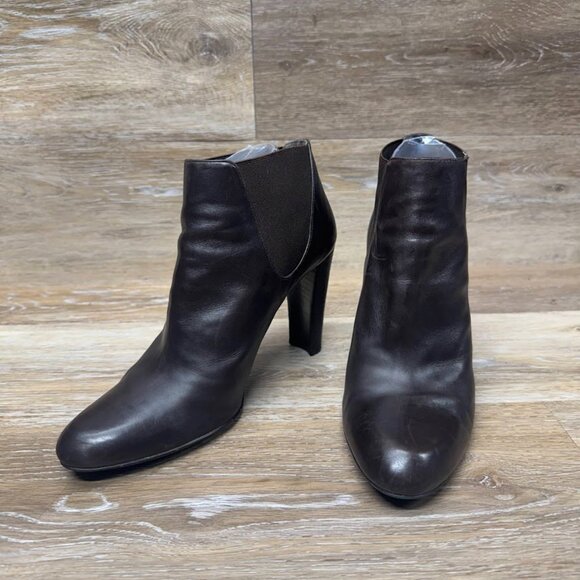 Stuart Weitzman Brown Ankle Boots Women's Size 9 - Picture 1 of 7